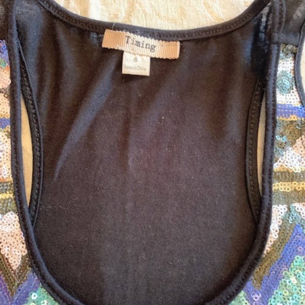 Timing Racerback Sequined Tank - Picture 5 of 7